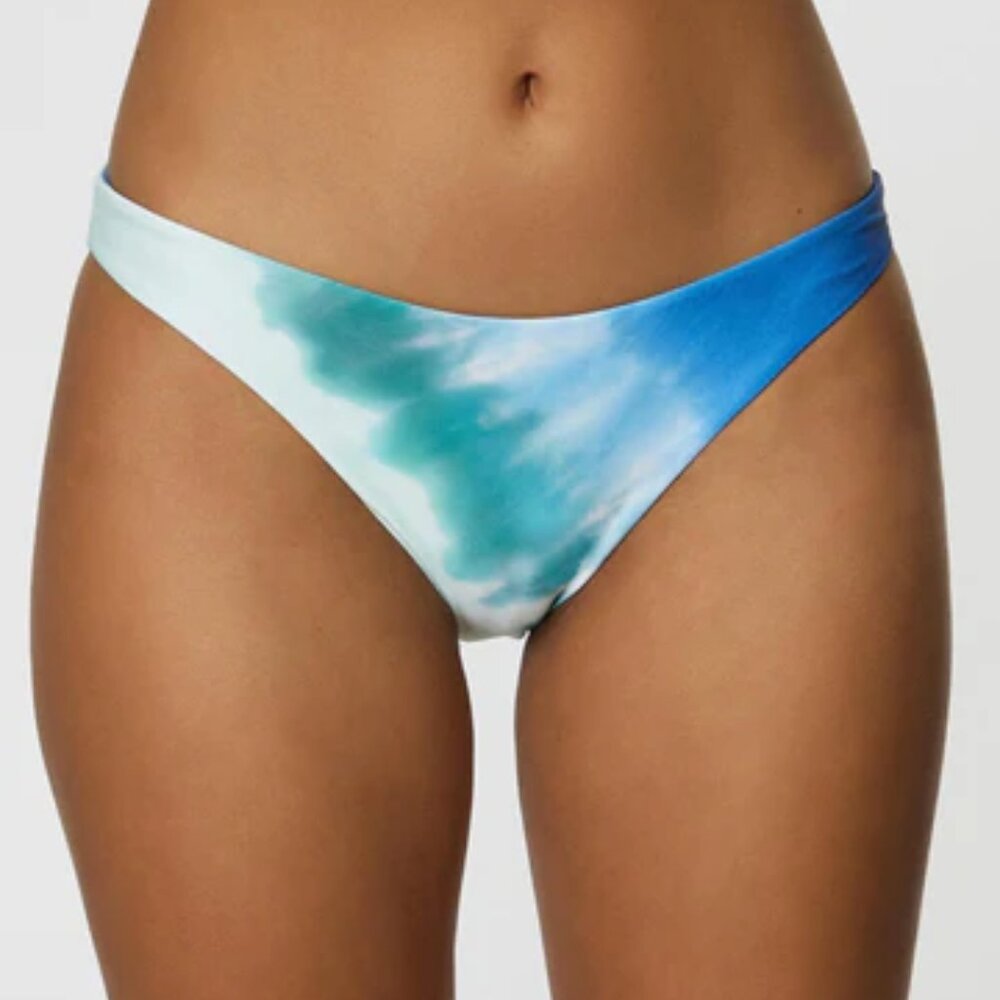 O'Neill Women of the Wave Flamenco Cheeky Bikini Bottom Blue M
